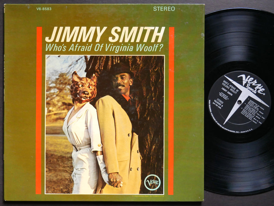 JIMMY SMITH Who's Afraid Of Virginia Woolf? LP VERVE RECORDS V6-8583 US 1964 DG