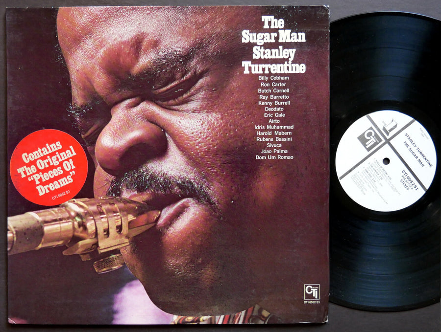 STANLEY TURRENTINE The Sugar Man LP　CTI 6052 S1 US 1975 RVG PROMO Curtis Fuller