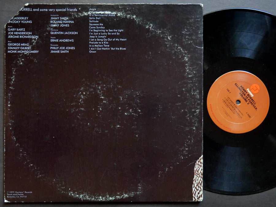 KENNY BURRELL Ellington Is Forever, Volume Two 2 x LP FANTASY F-79008 US 1977