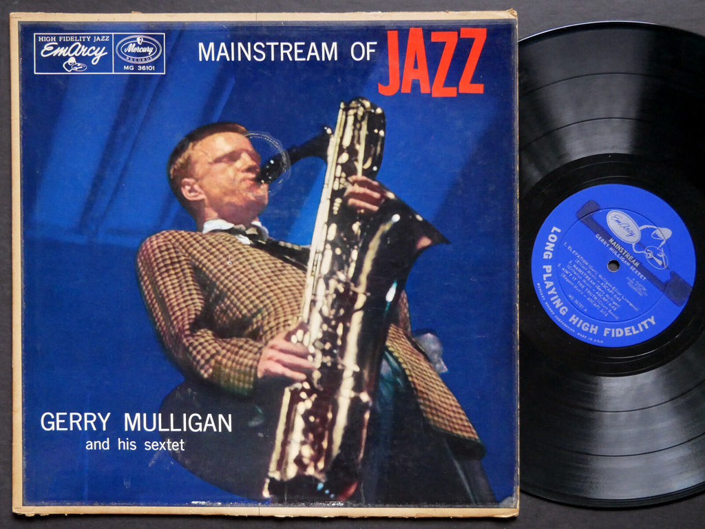 GERRY MULLIGAN Mainstream Of Jazz LP EMARCY MG 36101 US 1956 DG MONO Zoot Sims