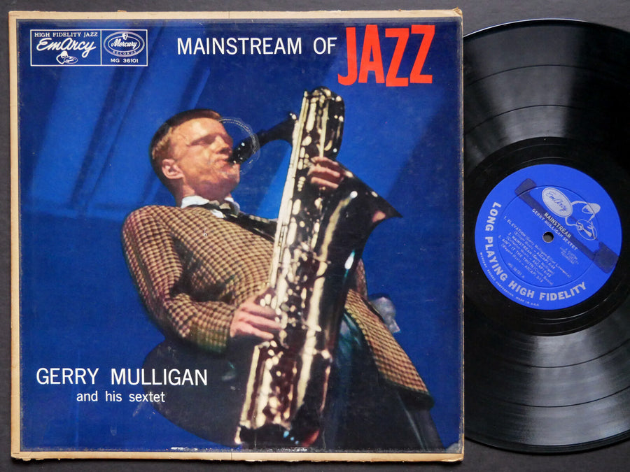 GERRY MULLIGAN Mainstream Of Jazz LP EMARCY MG 36101 US 1956 DG MONO Zoot Sims