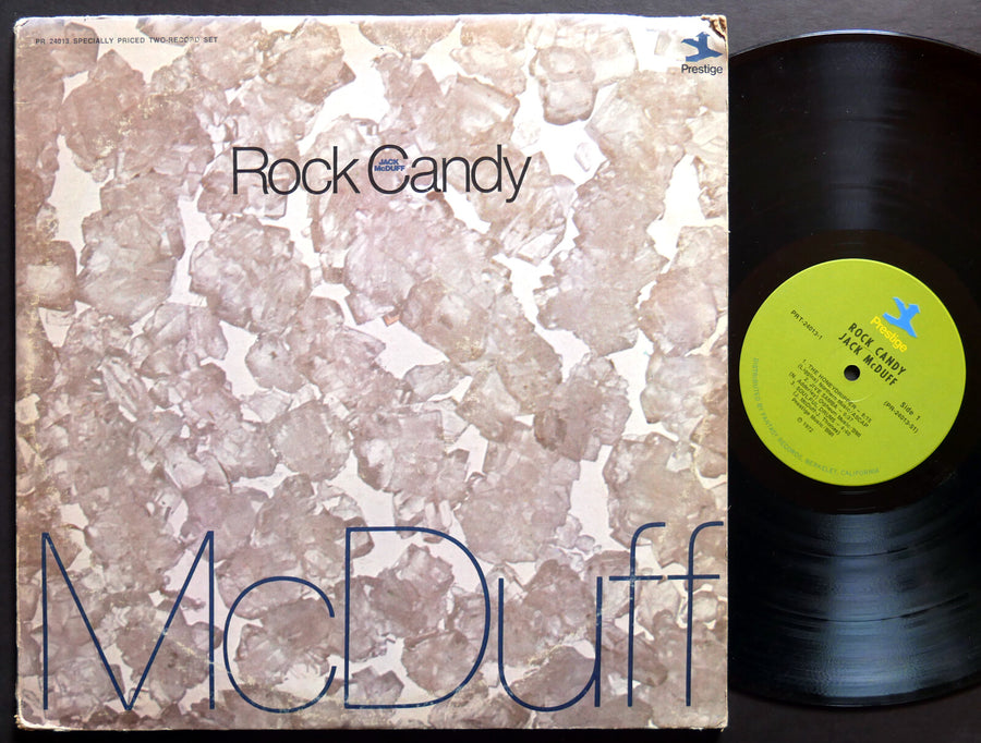 JACK MCDUFF Rock Candy 2 x LP PRESTIGE PRT 24013 US 1972 Jazz Funk Kenny Burrell