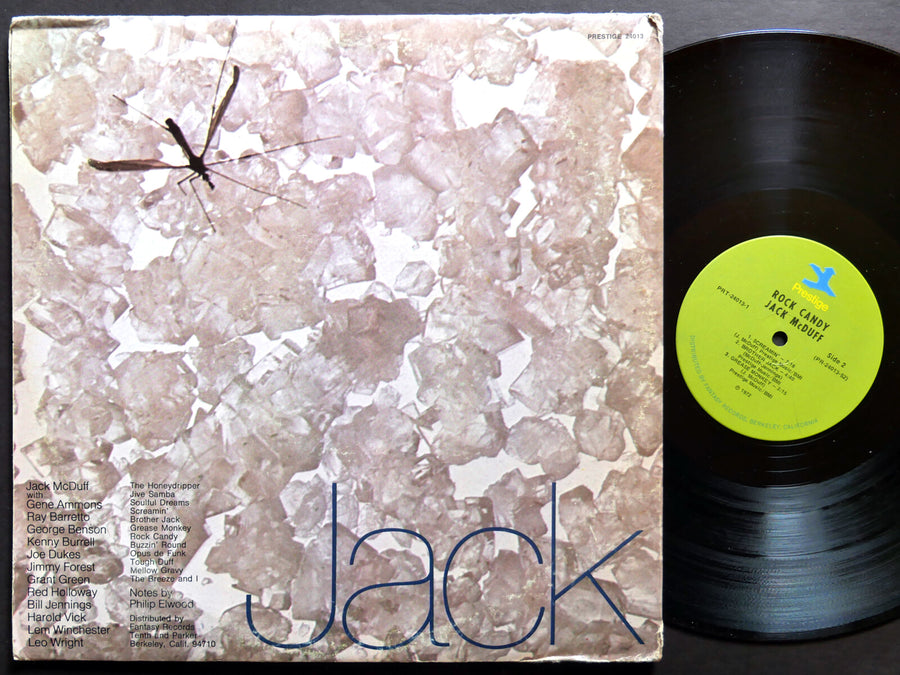 JACK MCDUFF Rock Candy 2 x LP PRESTIGE PRT 24013 US 1972 Jazz Funk Kenny Burrell