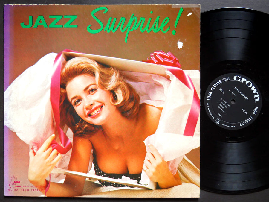 MODERN JAZZ STARS Jazz Surprise LP CROWN CLP 5008 Dexter Gordon Howard McGhee