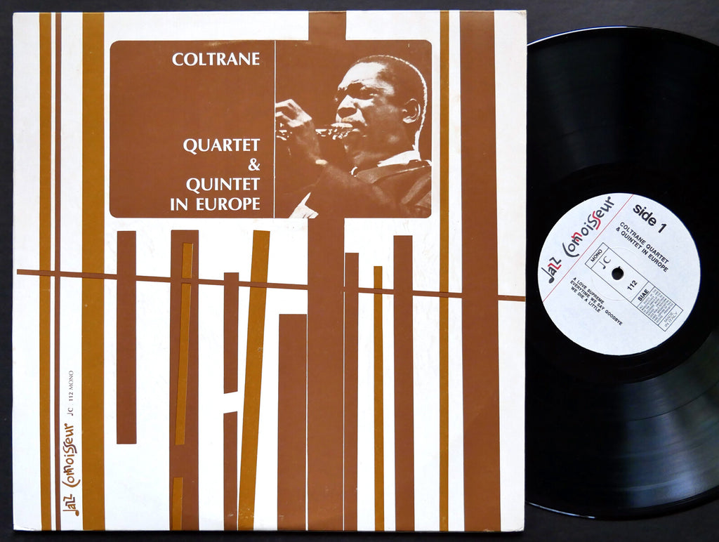 JOHN COLTRANE Quartet & Quintet In Europe LP JAZZ CONNOISSEUR C 112 Love Supreme