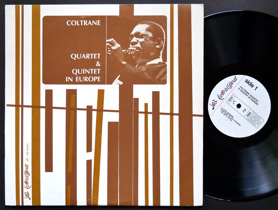 JOHN COLTRANE Quartet & Quintet In Europe LP JAZZ CONNOISSEUR C 112 Love Supreme