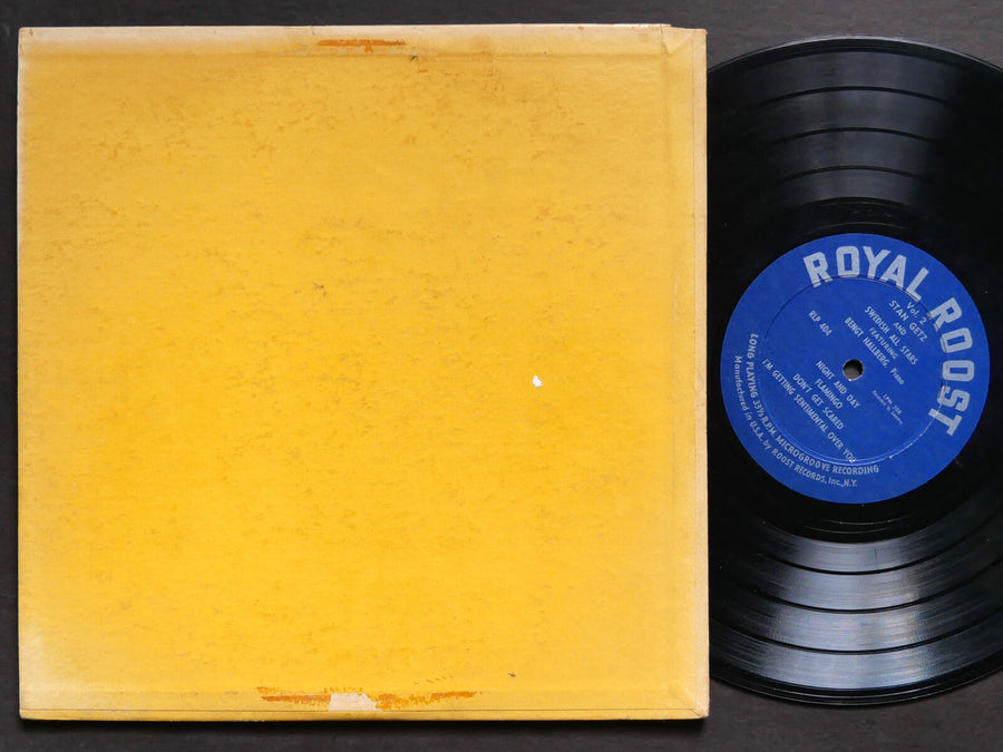 STAN GETZ Swedish All Stars Vol. 2 LP ROYAL ROOST RLP 404 US 1951 DG MONO 10"