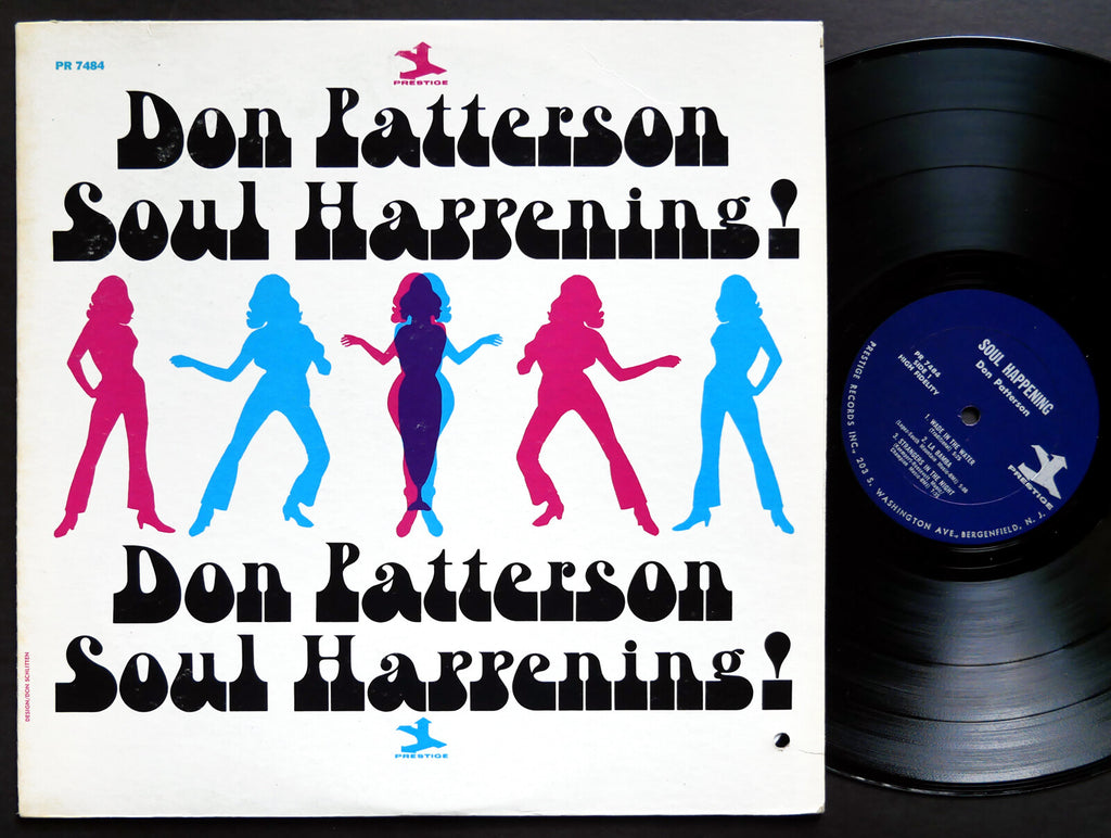 DON PATTERSON Soul Happening! LP PRESTIGE PR 7484 US 1967 JAZZ RVG MONO CLEAN