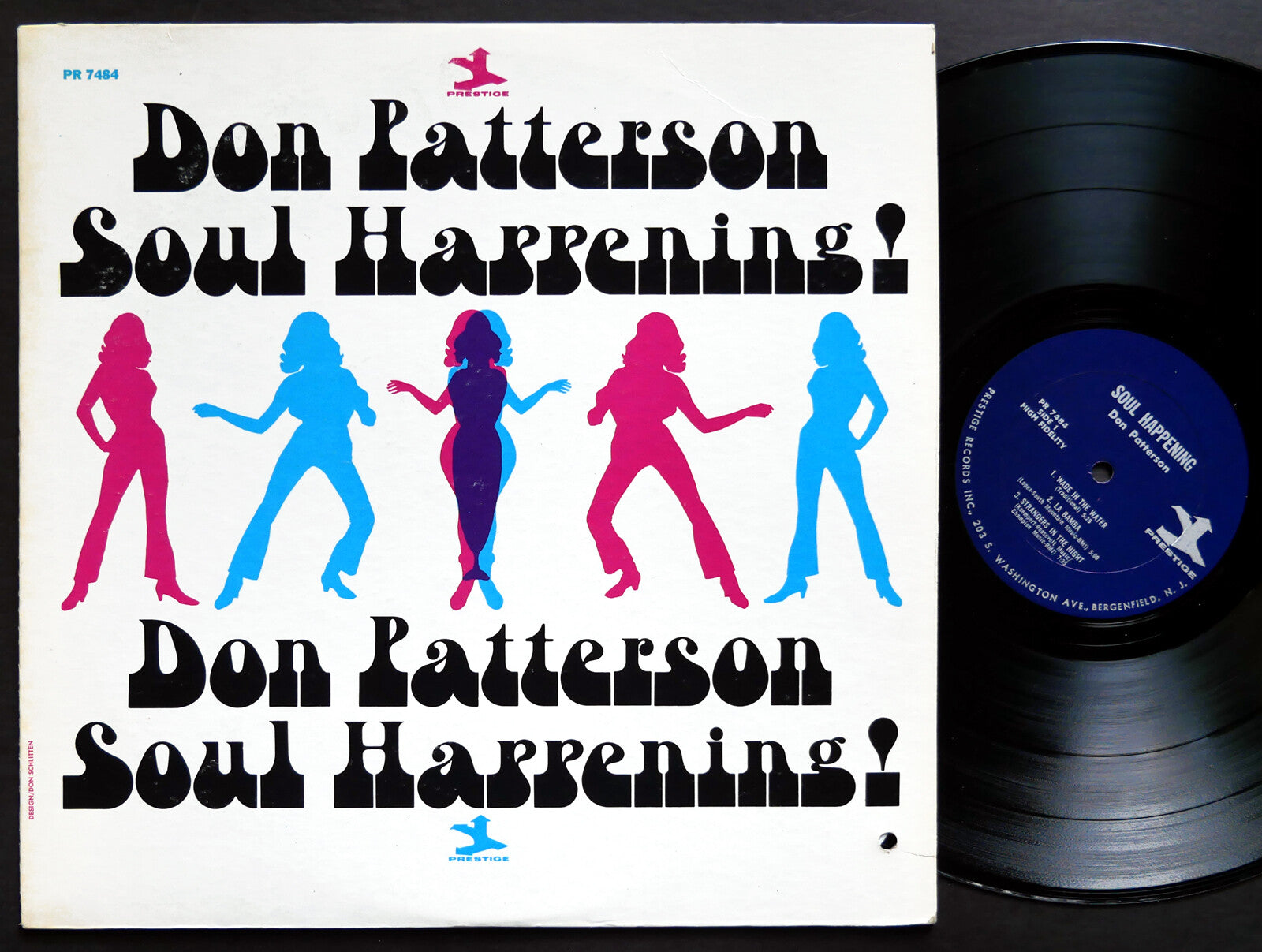 DON PATTERSON Soul Happening! LP PRESTIGE PR 7484 US 1967 JAZZ RVG MONO CLEAN