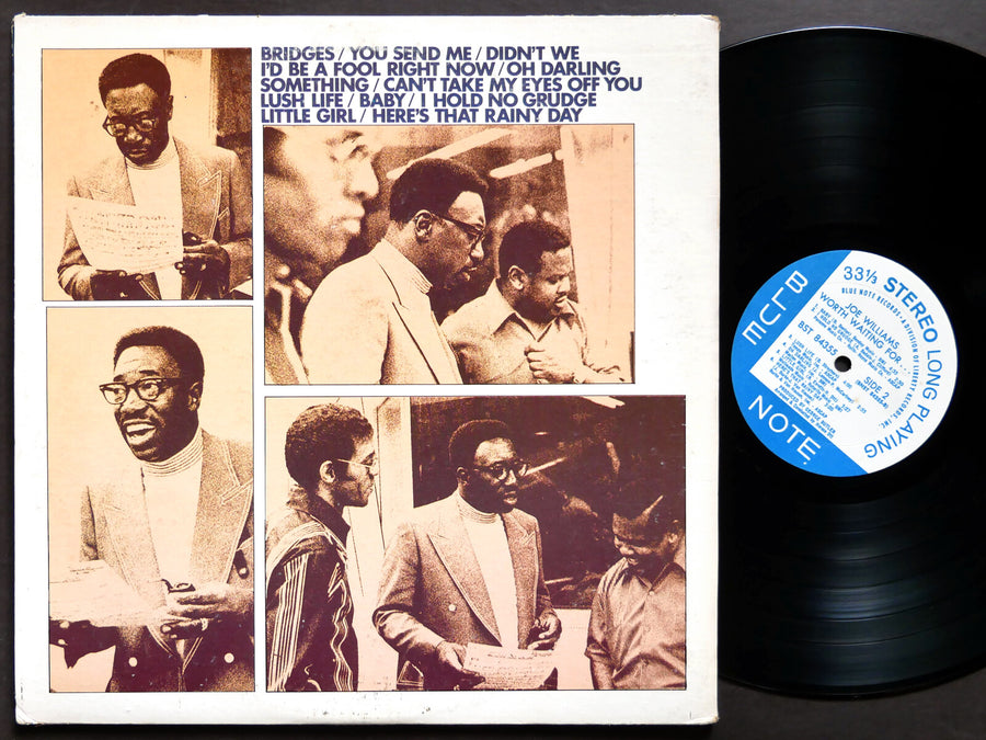 JOE WILLIAMS Worth Waiting For... LP BLUE NOTE BST 84355 US 1970 JAZZ LIBERTY
