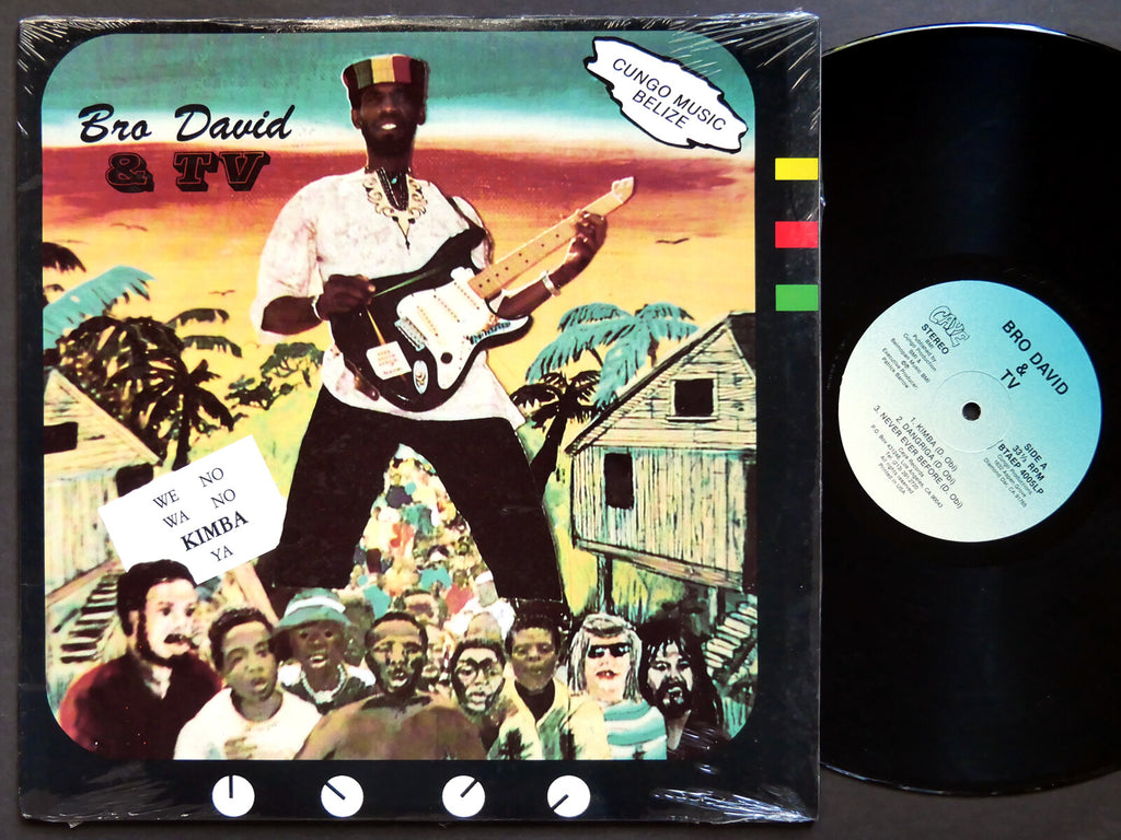 BRO. DAVID TRIBAL VIBES We No Wa No Kimba Ya LP CAYE RECORDS BTAEP 4005 Reggae