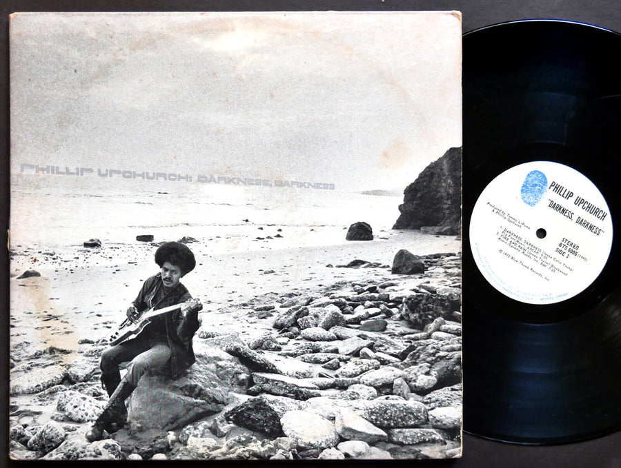 PHILLIP UPCHURCH Darkness, Darkness LP BLUE THUMB RECORDS BTS 6005 US 1972 JAZZ