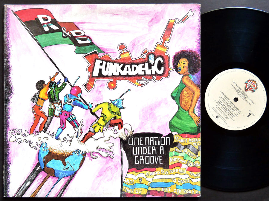 FUNKADELIC One Nation Under A Groove LP WARNER BROS. RECORDS BSK 3209 US 1978