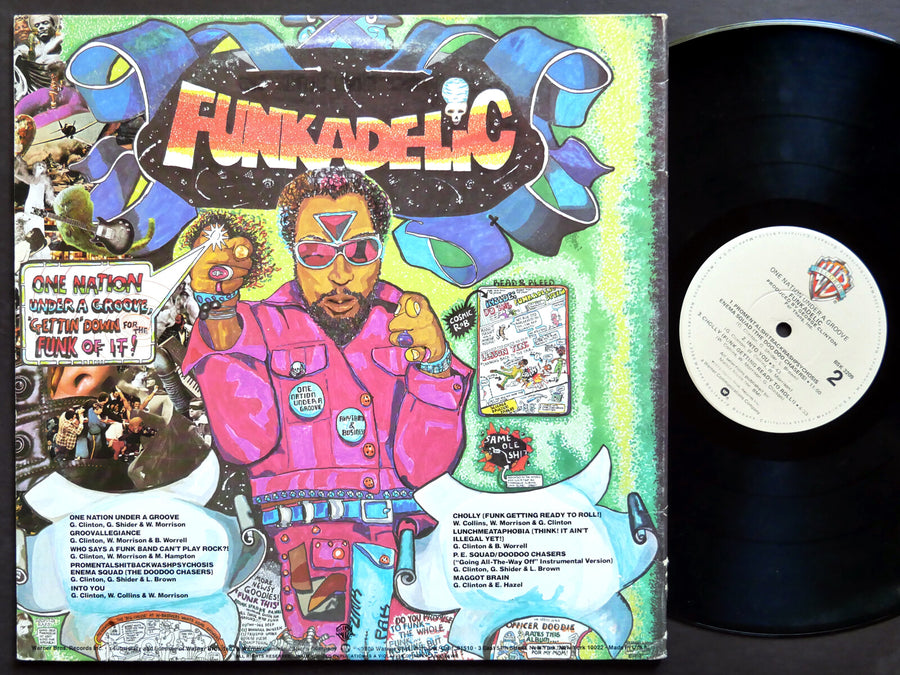 FUNKADELIC One Nation Under A Groove LP WARNER BROS. RECORDS BSK 3209 US 1978