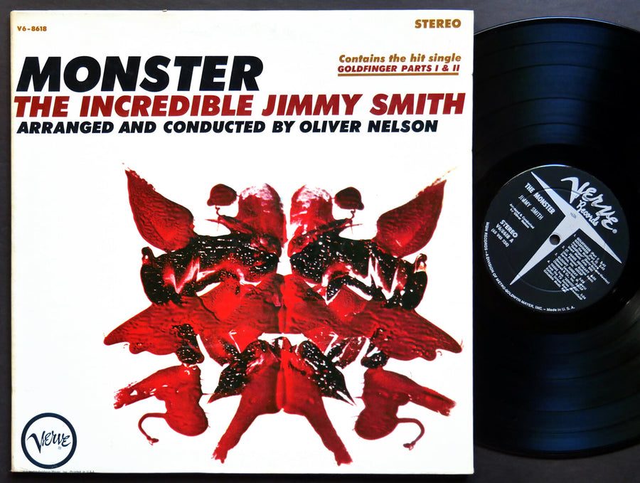JIMMY SMITH Monster LP VERVE RECORDS V6-8618 US 1965 RVG DG ST Kenny Burrell
