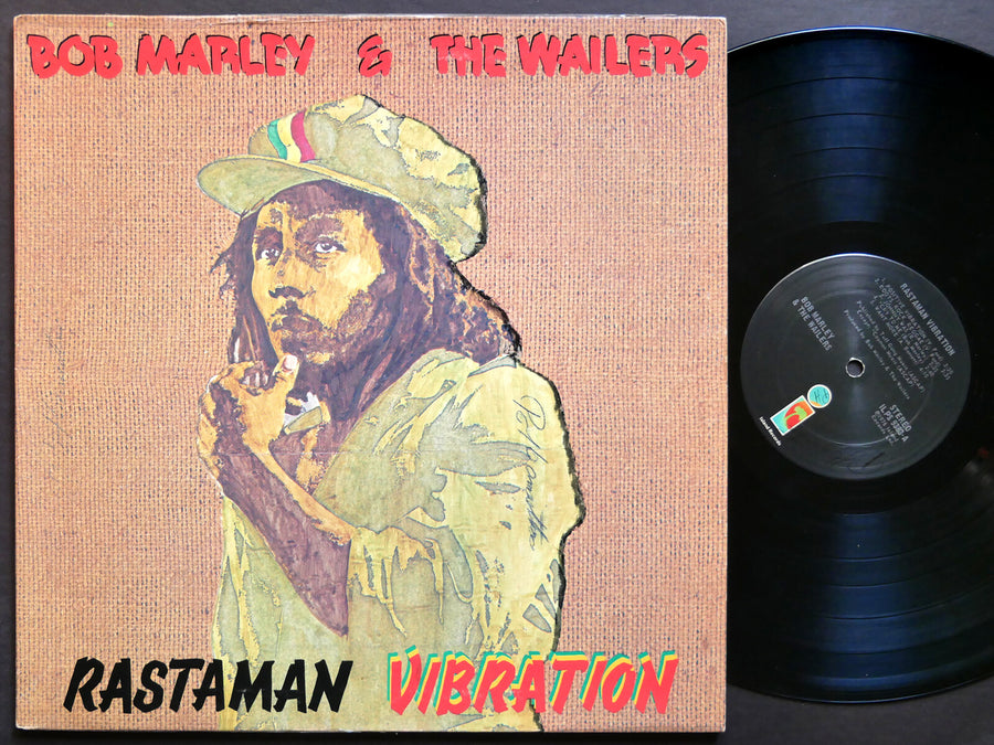 BOB MARLEY & THE WAILERS Rastaman Vibration LP ISLAND ILPS 9383 US 1976 Reggae