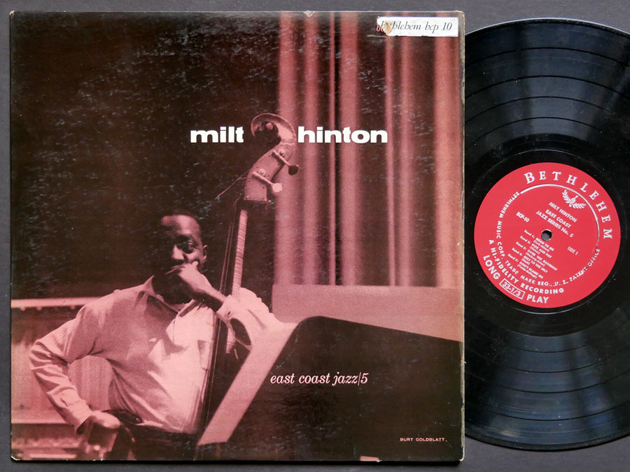 MILT HINTON East Coast Jazz/5 LP BETHLEHEM RECORDS BCP-10 US 1956 DG MONO