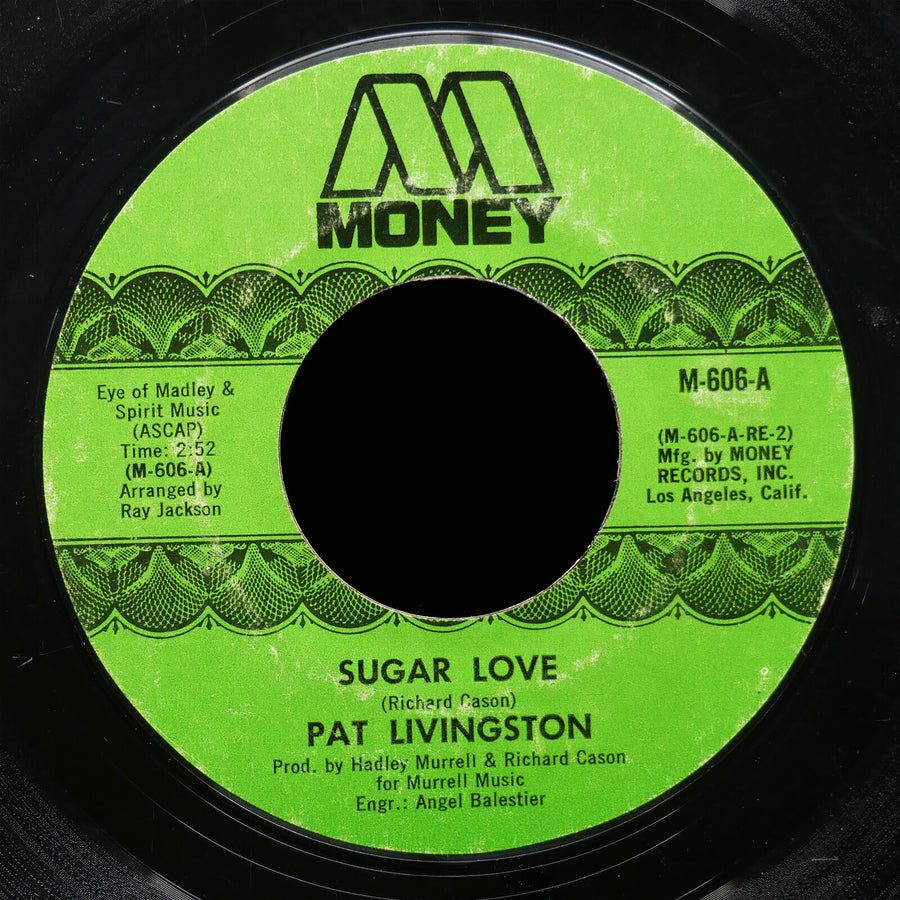 PAT LIVINGSTON Sugar Love / You Bet I Would 45 MONEY RECORDS M-606 US 1973 Soul