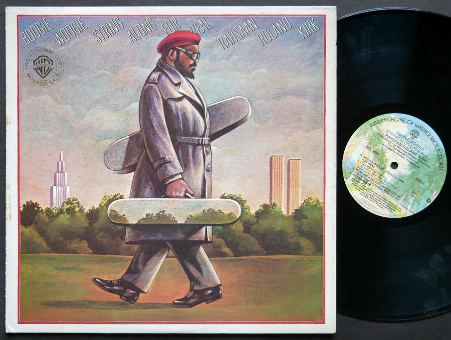 RAHSAAN ROLAND KIRK Boogie-Woogie String Along For Real LP WARNER BROS. BSK 3085