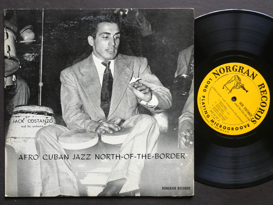 JACK COSTANZO Afro Cuban Jazz North-Of-The-Border 10" LP NORGRAN MG N-32 DG MONO