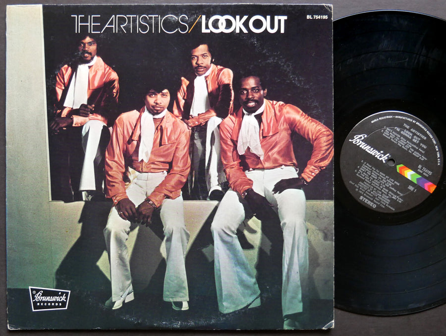 THE ARTISTICS Look Out LP BRUNSWICK BL 754195 US 1973 Soul Funk