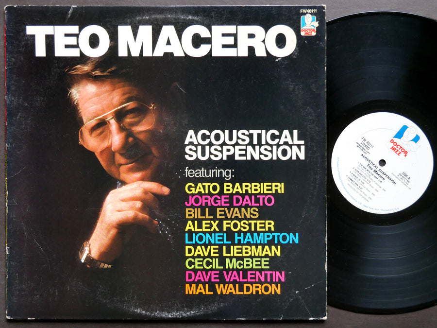 TEO MACERO Acoustical Suspension LP DOCTOR JAZZ FW 40111 Cecil McBee Mal Waldron