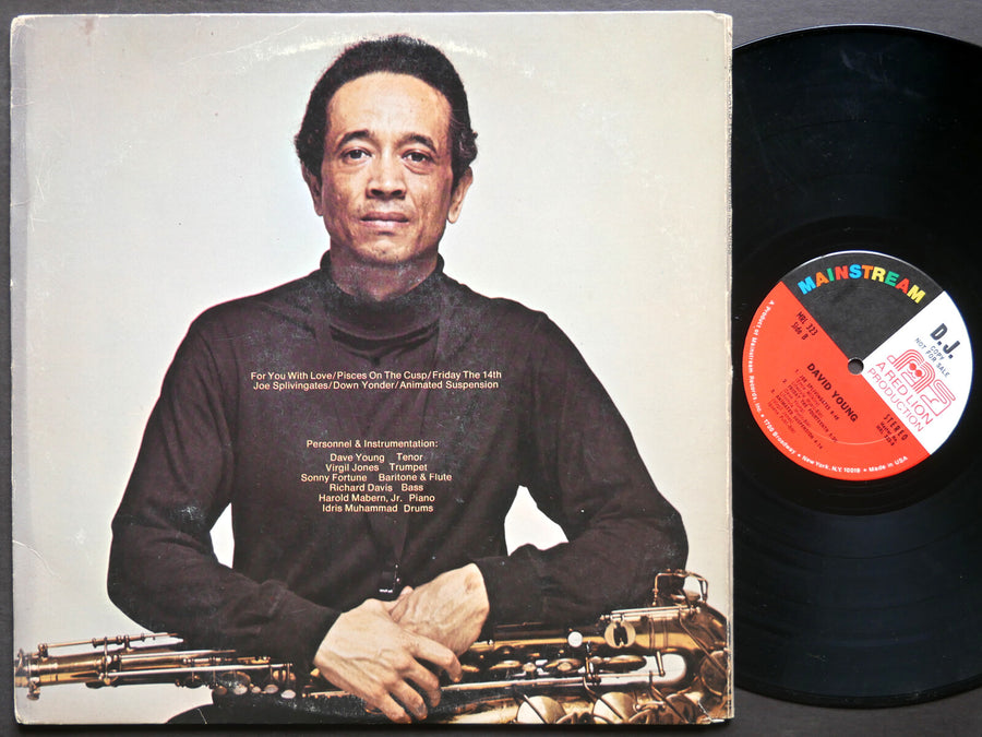 DAVID YOUNG Self Titled LP MAINSTREAM RECORDS MRL 323 US 1972 Idris Muhammad