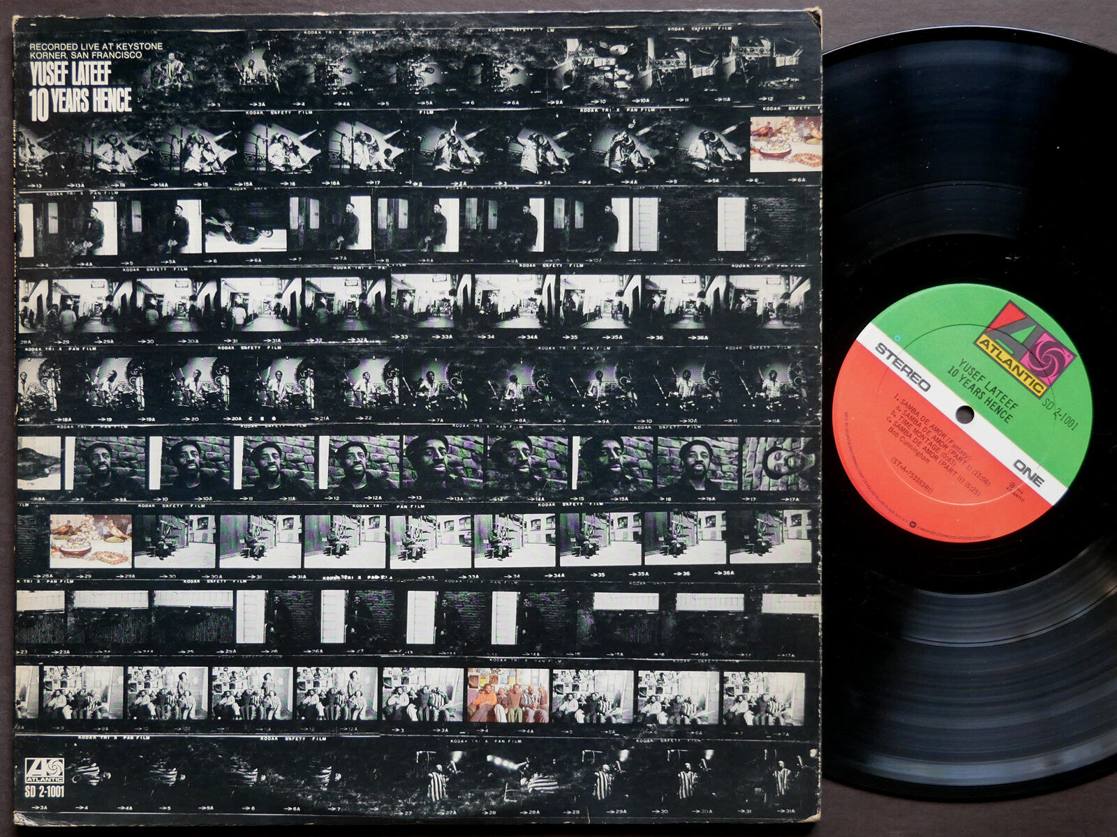 YUSEF LATEEF 10 Years Hence 2 x LP ATLANTIC SD 2-1001 US 1975 JAZZ