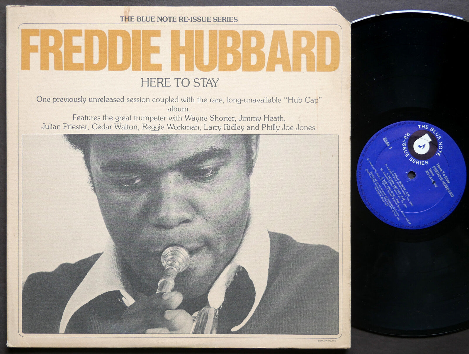 FREDDIE HUBBARD Here To Stay 2 x LP BLUE NOTE BN-LA496-H2 US 1976 Wayne Shorter