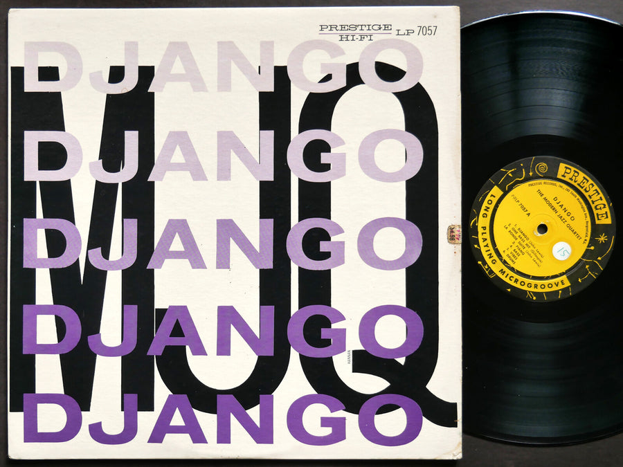 MODERN JAZZ QUARTET Django LP PRESTIGE PRLP 7057 US 1958 NJ DG MONO Milt Jackson