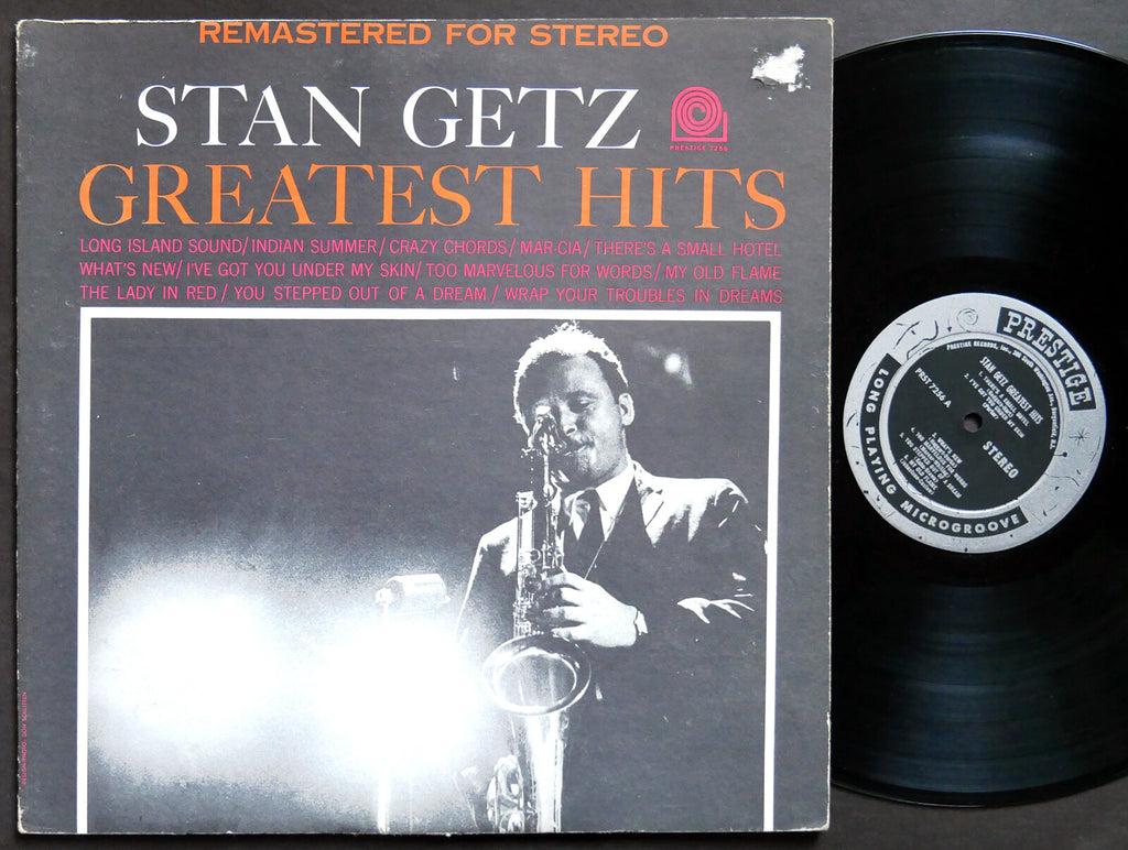 STAN GETZ Greatest Hits LP PRESTIGE PRST 7256 US 1963 Roy Haynes Percy Heath