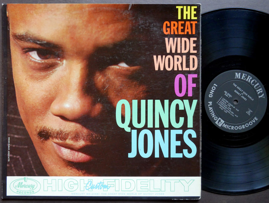 QUINCY JONES The Great Wide World Of LP MERCURY MG 20561 US 1959 MONO Lee Morgan