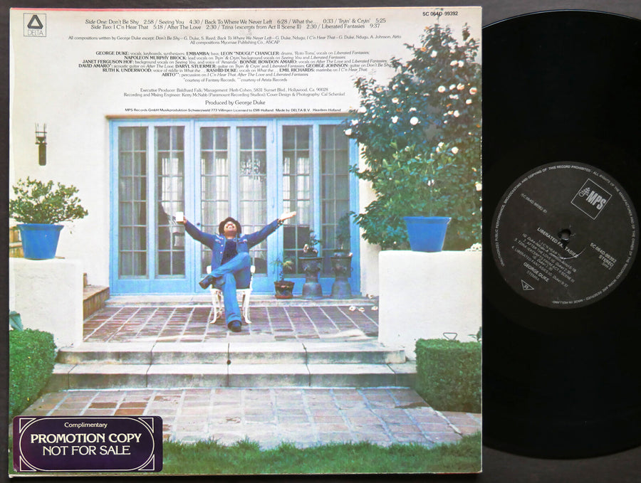 GEORGE DUKE Liberated Fantasies LP MPS RECORDS 5C 064D-99392 NETHERLANDS 1977