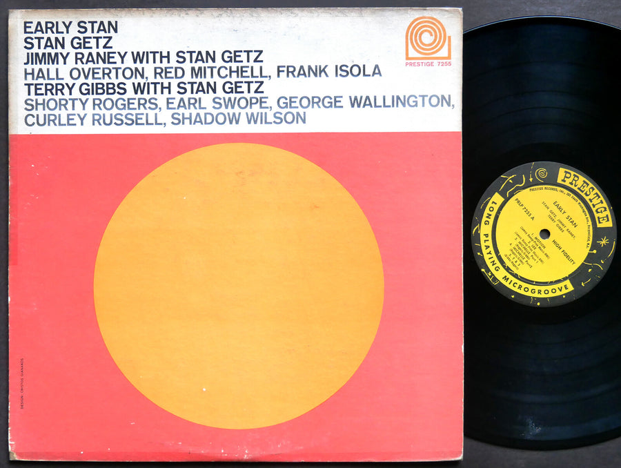 STAN GETZ JIMMY RANEY TERRY GIBBS Early Stan LP PRESTIGE PRLP 7255 US 1963 MONO