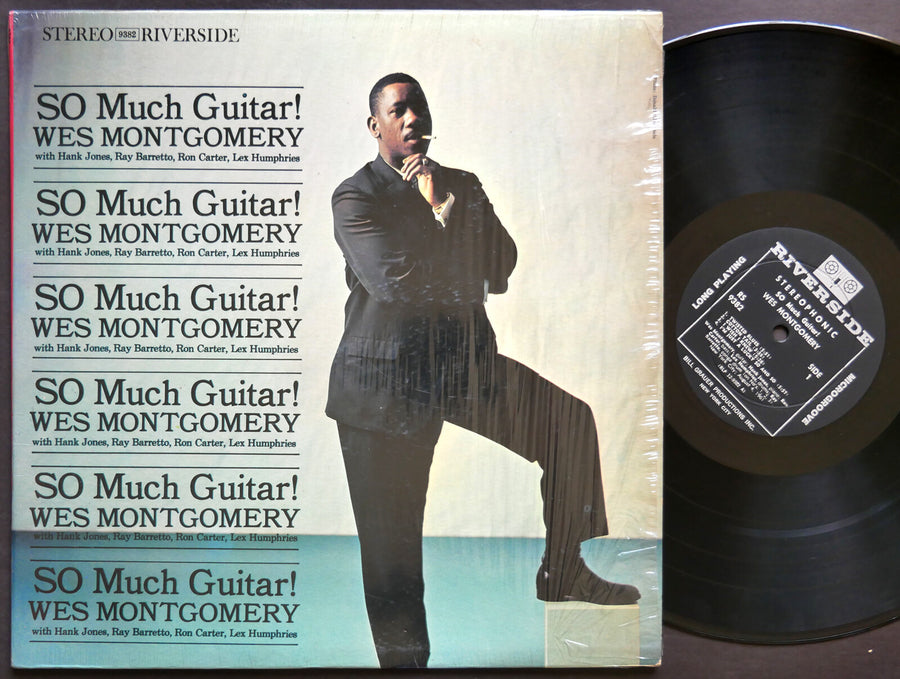 WES MONTGOMERY SO Much Guitar! LP RIVERSIDE RS 9382 US 1961 DG ST Ray Barretto
