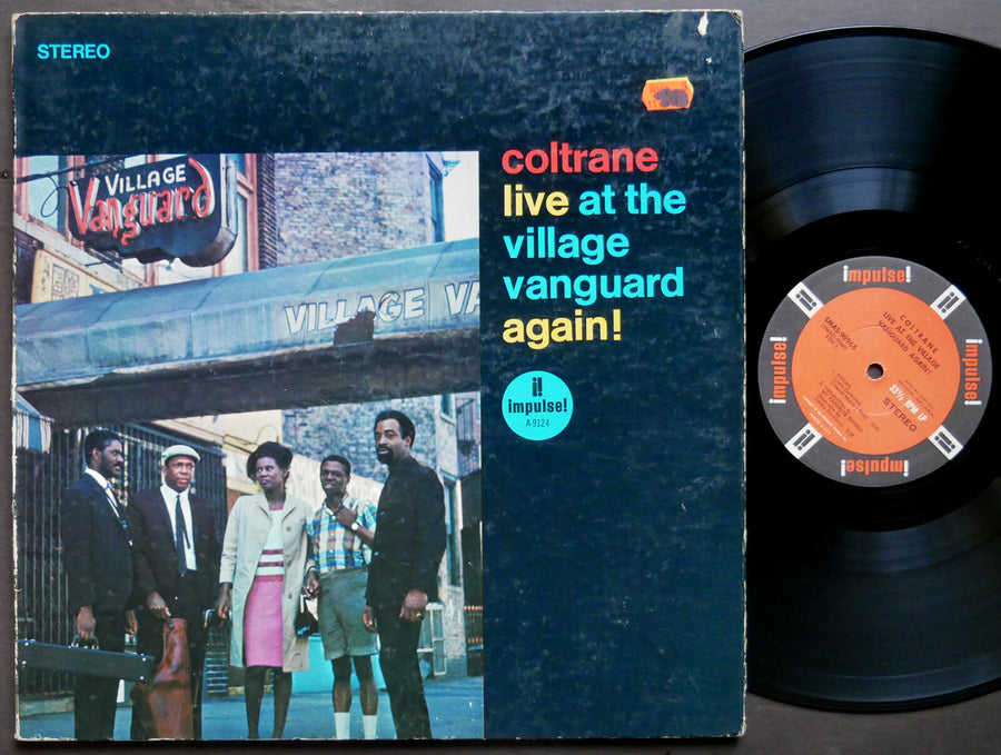 JOHN COLTRANE Live At The Village Vanguard Again! LP IMPULSE! SMAS-90965 US 1966