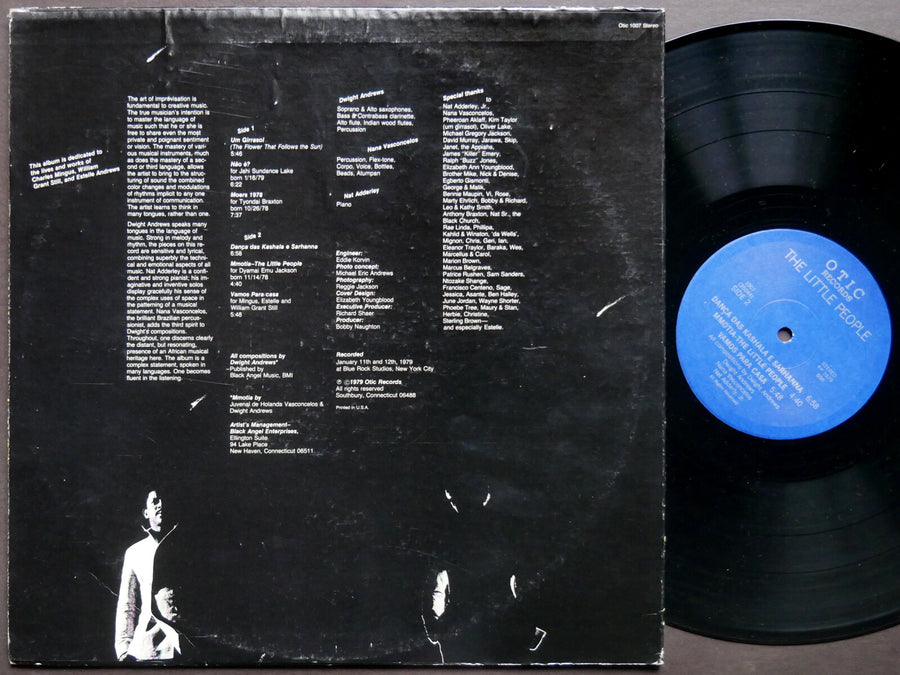DWIGHT ANDREWS Mmotia - The Little People LP OTIC RECORDS 1007 US '79 JAZZ CLEAN