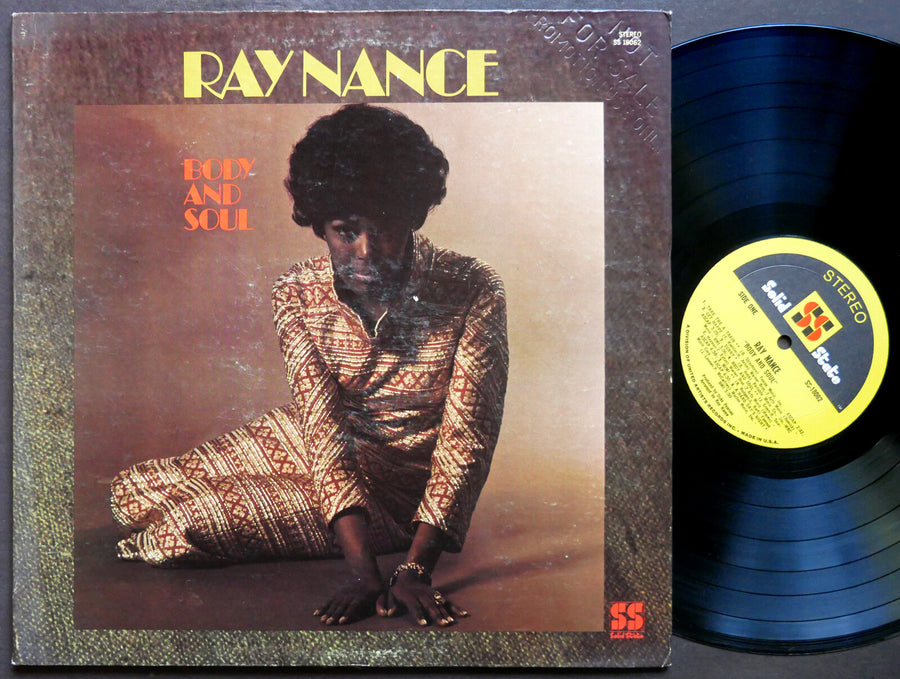RAY NANCE Body And Soul LP SOLID STATE SS 18062 US 1970 Tiny Grimes Duke Pearson