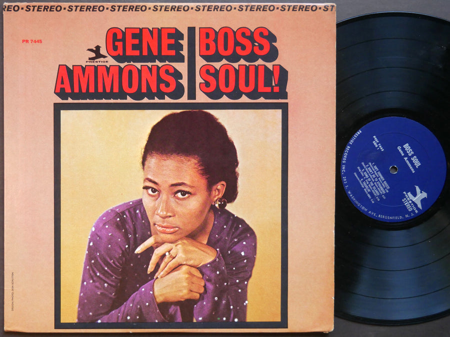 GENE AMMONS Boss Soul! LP PRESTIGE PRT 7445 RVG Ray Barretto Walter Bishop Jr.