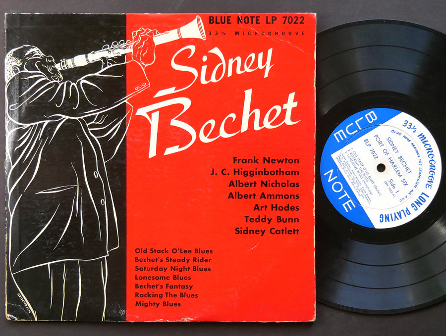 SIDNEY BECHET Port Of Harlem Six 10" LP BLUE NOTE BLP 7022 US 1952 LEX EAR MONO