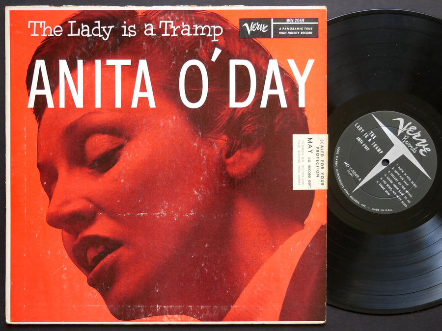 ANITA O'DAY The Lady Is A Tramp LP VERVE RECORDS MG V-2049 US 1957 JAZZ DG MONO