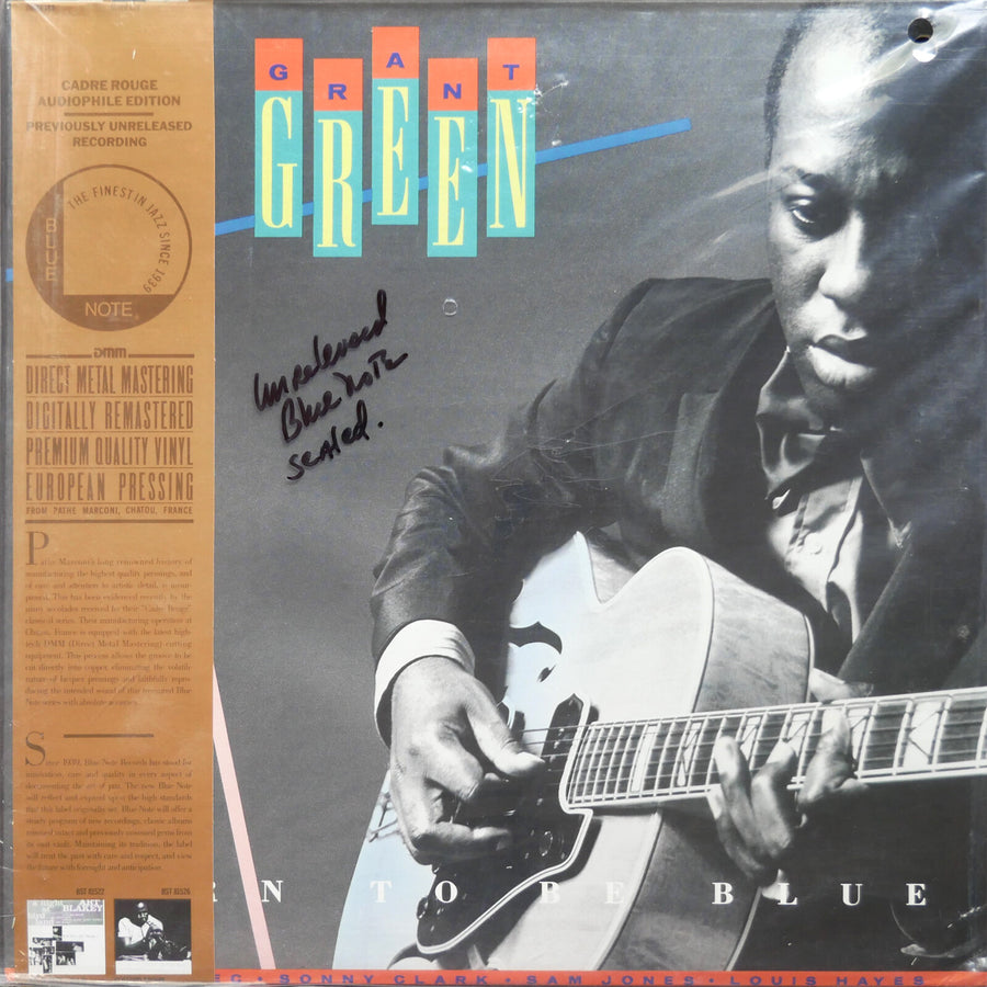 GRANT GREEN Born To Be Blue LP BLUE NOTE BST 84432 US 1985 Sonny Clark SEALED