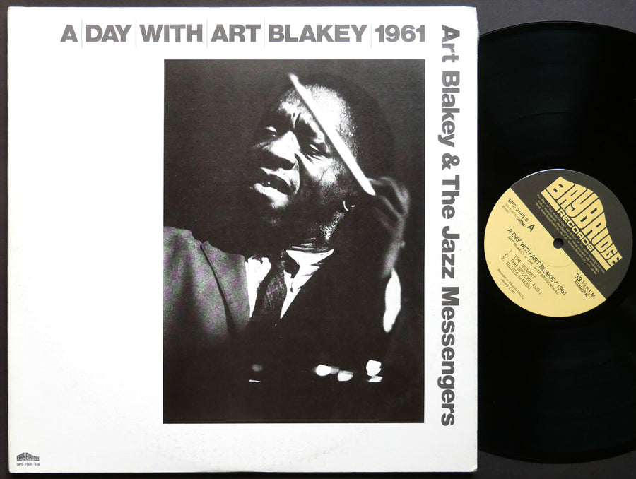 Art Blakey A Day With 1961 LP BAYBRIDGE UPS-2148 JP '81 Lee Morgan Wayne Shorter