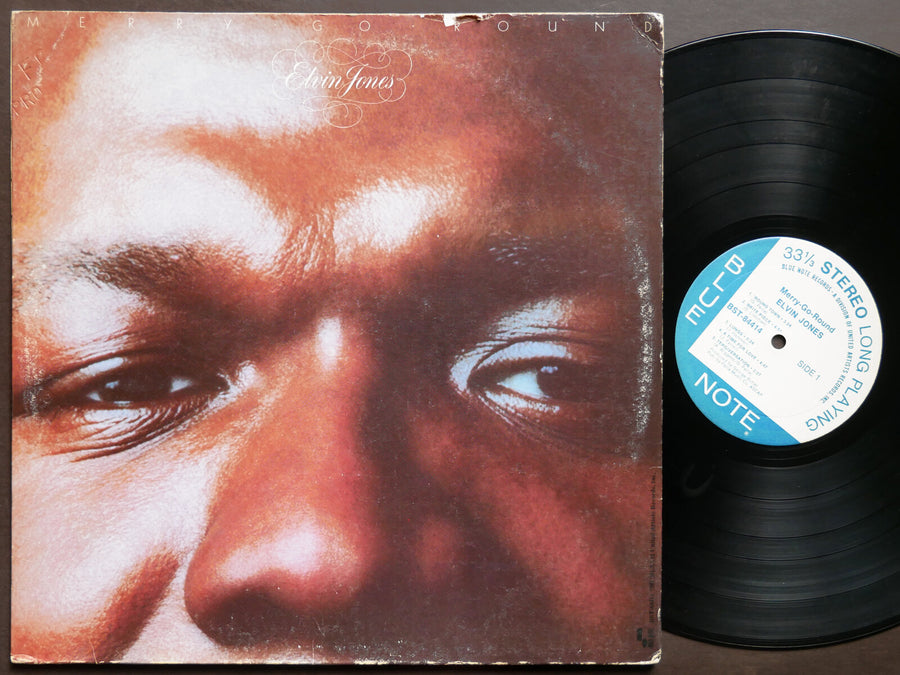ELVIN JONES Merry Go Round LP BLUE NOTE BST 84414 US 1972 UA JAZZ Chick Corea