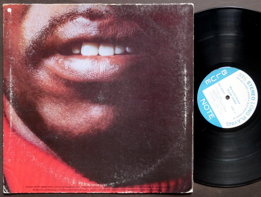 ELVIN JONES Merry Go Round LP BLUE NOTE BST 84414 US 1972 UA JAZZ Chick Corea