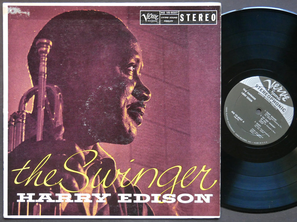 HARRY EDISON The Swinger LP VERVE MG VS-6037 JAZZ DG ST Jimmy Forrest