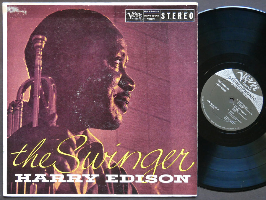 HARRY EDISON The Swinger LP VERVE MG VS-6037 JAZZ DG ST Jimmy Forrest