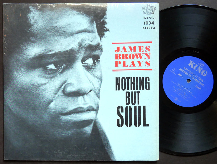 JAMES BROWN Plays Nothing But Soul LP KING RECORDS 1034 US 1968 Funk Soul CLEAN