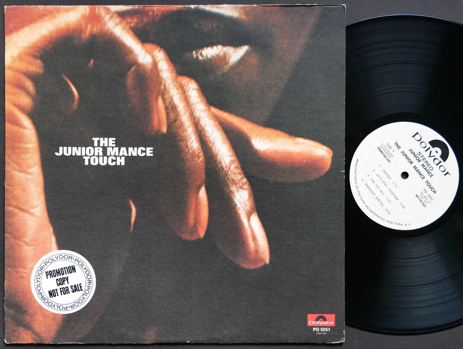 JUNIOR MANCE The Junior Mance Touch LP POLYDOR PD 5051 US 1973 Jazz Funk PROMO