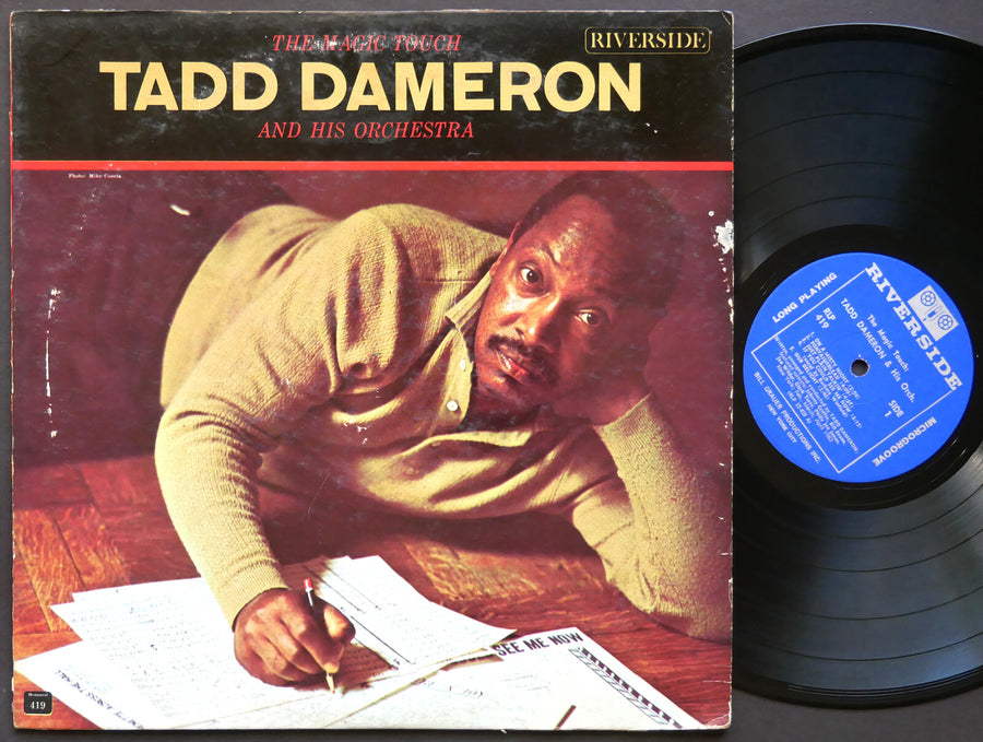 TADD DAMERON The Magic Touch LP RIVERSIDE RLP 419 MONO Bill Evans Johnny Griffin